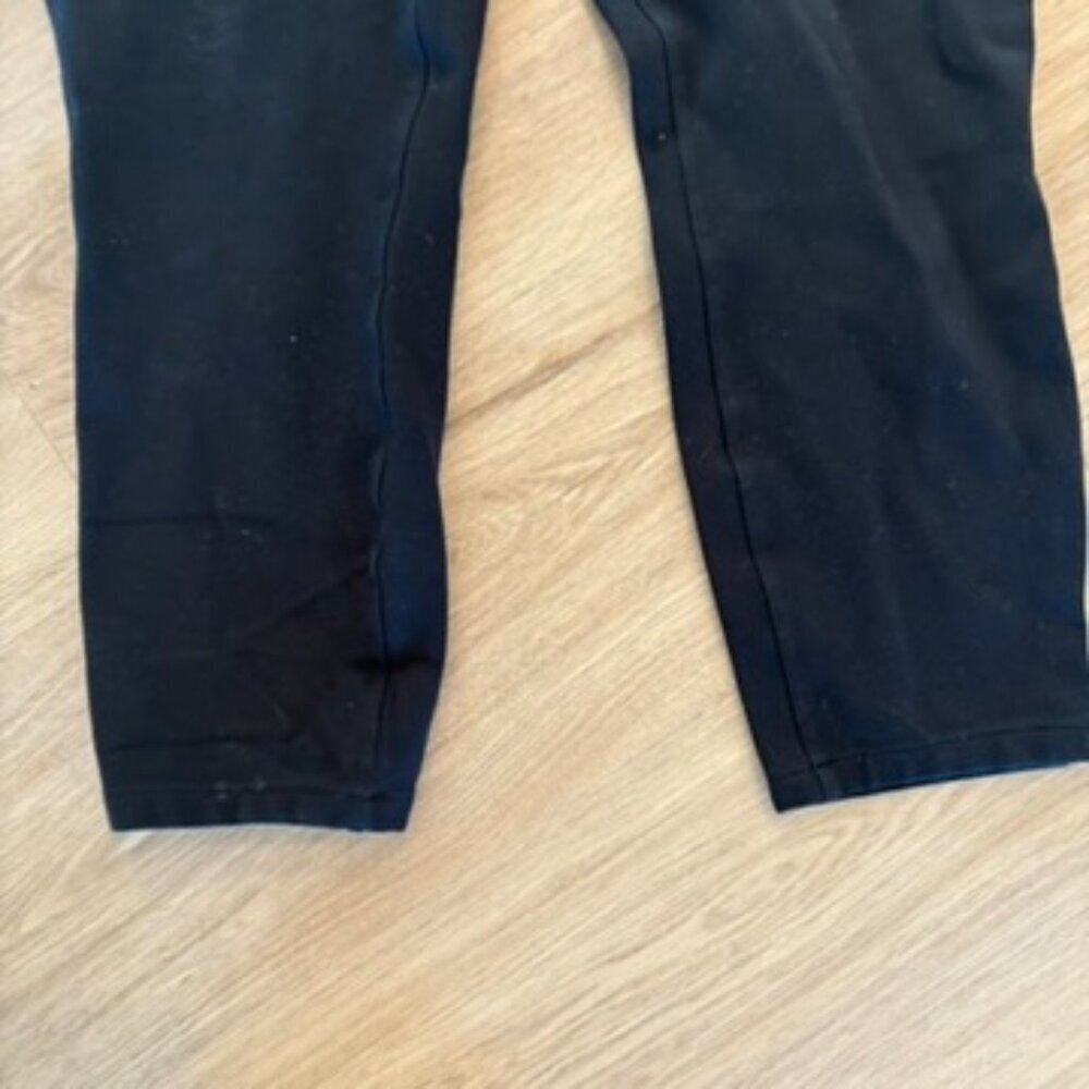 SPANX The Perfect Pant Back Seam Skinny Ankle Pull on Pants Black Large Petite - Picture 2 of 7
